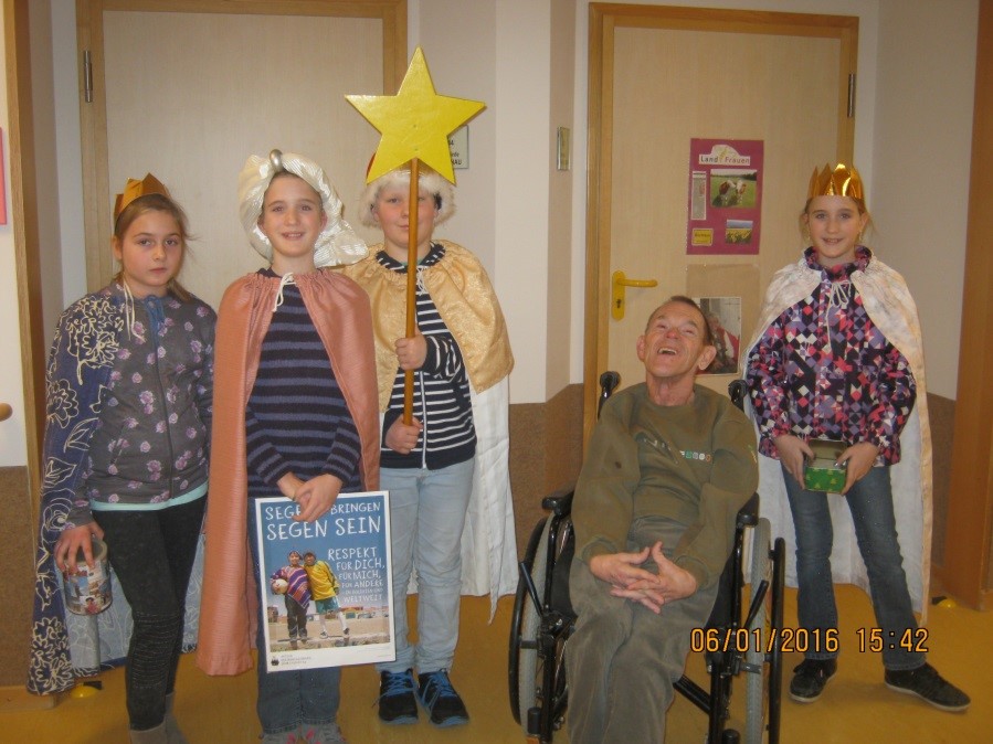 Sternsinger im Haus Zellertal